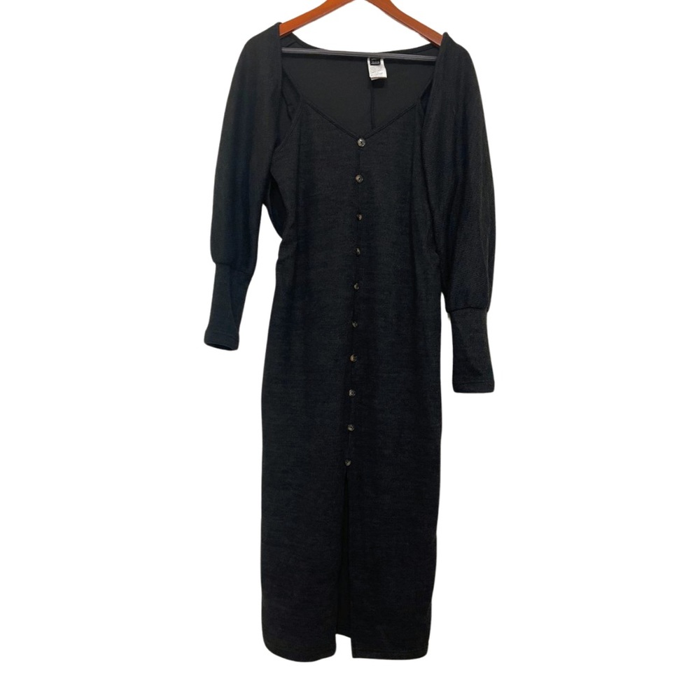 Shein Maternity Black Midi dress. Size large.
